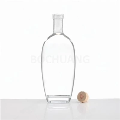 Potel Gwirod Gwydr 750ml Gyda Stopiwr